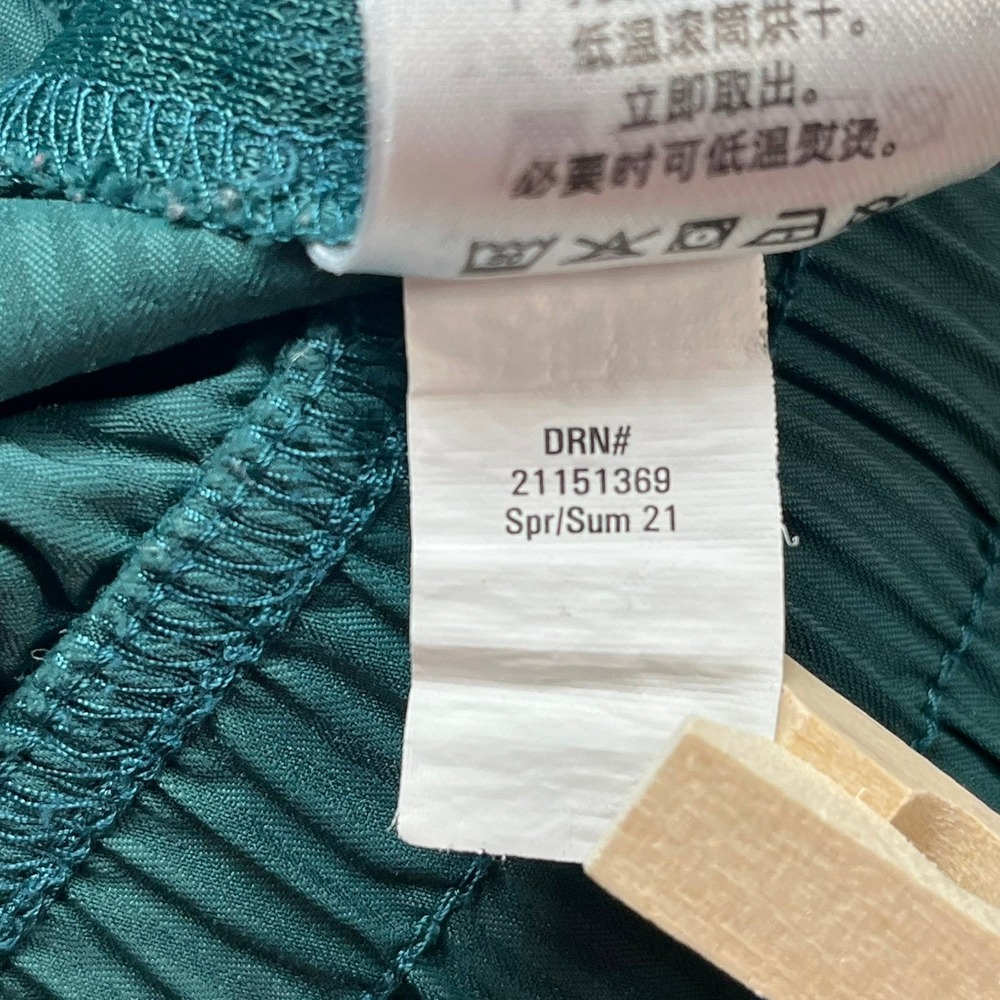 Eddie Bauer XL Teal Pull On Jogger Pants Travel Hiking Active Lightweight Women - Picture 4 of 10